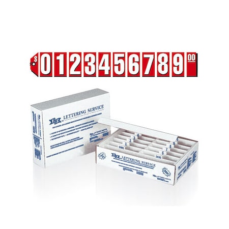 Ez Line Red Tag Numbers Kit (20 Doz) Pk 182